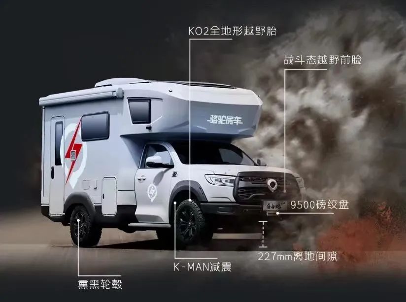 TOD智能四驅 全車越野套件，這是不是你理想的C型越野房車？
